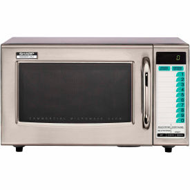 Sharp Electronics R21LTF Sharp® Commercial Microwave Oven, 1.0 Cu. Ft., 1000 Watt, TouchPad Control image.
