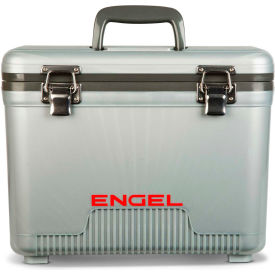 INNOVATIVE MARKET AND DISTRIBUTION UC13S Engel® UC13S Cooler/Dry Box 13 Qt., Silver, Polypropylene image.