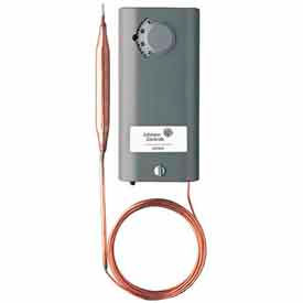 Johnson Controls Inc A19ABC-24C*****##* Johnson Controllers Temperature Controller A19ABC-24C Remote Bulb, SPDT image.