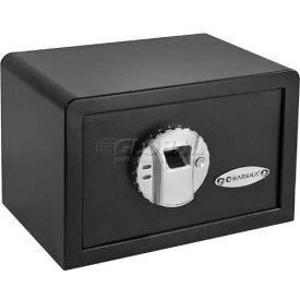 Barska AX11620 Barska Compact Biometric Pistol Safe AX11620 - 12"W x 8"D x 7-3/4"H, Black image.