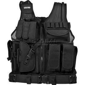 Barska BI12154 Barska Loaded Gear VX-200 Tactical Vest (Left Handed Use), 22"L x 38-50"W image.