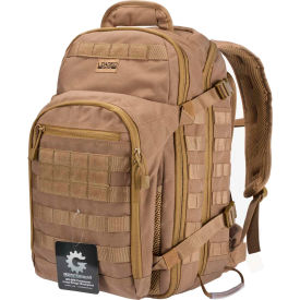 Barska BI12600 Barska BI12600 Loaded Gear GX-600 Crossover Long Range Tactical Backpack, Tan image.