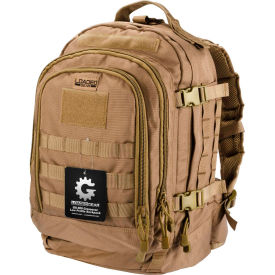 Barska BI12614 Barska BI12614 Loaded Gear GX-500 Crossover Utility Tactical Backpack, Tan image.