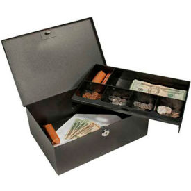 Barska Cash Box With Tray With Keyed Lock CB11792 11-1/2