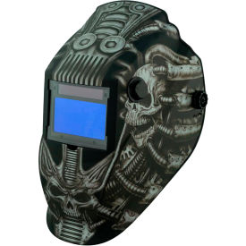 Metal Man Work Gear ATEC8735SGC Metal Man® Professional Auto-Darkening Helmet With Grind Mode, 9-13 Var. Shade Control image.