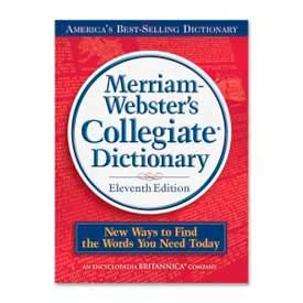 Merriam-Webster Hardback MER8095 Merriam-Webster Collegiate Dictionary, 11th Edition, 1 Each image.