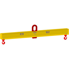 Machining & Welding by Olsen, Inc. 16410 M&W 48-72" Spread Adjustable Lift, Yellow - 2000 Lb. Capacity image.