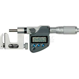 Mitutoyo America Corporation 317-351-30 Mitutoyo 317-351-30 Uno-Mike 0-1"/25.4MM IP65 Interchangeable Anvil Digital Micrometer W/Data Output image.