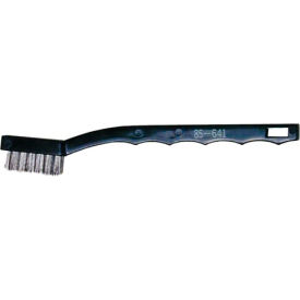 Myers Industries ML10216 Toothbrush-Style Stainless Steel Detail Scratch Brush - Min Qty 66 image.