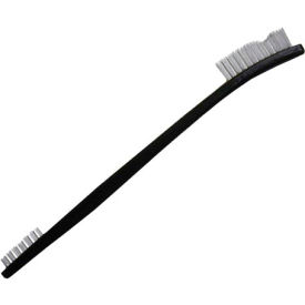 Myers Industries ML10218 Dual-Purpose Toothbrush-Style Detail Scratch Brush - Min Qty 49 image.