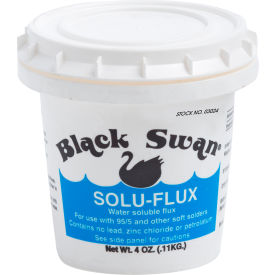 BLACK SWAN MFG. 3024 Black Swan Solu-Flux, 4 oz. image.