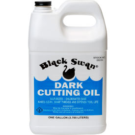 BLACK SWAN MFG. 5010 Black Swan Dark Cutting Oil, 1 Gal. image.