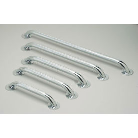 Medline Knurled Grab Bar, 250 lb. Capacity, 18 Medline Knurled Grab Bar, 250 lb. Capacity, 18