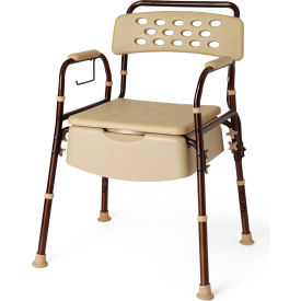 Bedside Commode w/ Microban, 400 lb. Capacity view 2