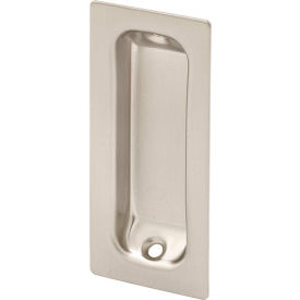 Prime-Line Products Company N 7342 Prime-Line N 7342 Closet Door Pull with 1-3/8-Inch Solid Brass, Satin Nickel,(Pack of 2) image.