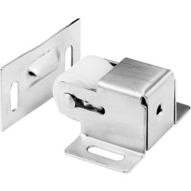 Prime-Line Products Company N 7386 Prime-Line N 7386 Cabinet/Closet Door Roller Catch, Satin Nickel image.