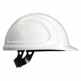 North Safety N10010000 Honeywell North® Hard Hat, Front Brim, Type 1, Class E, Pinlock, White image.
