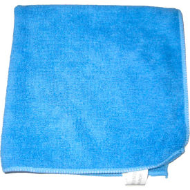 Nationwide Sales CSA002E Perfect Products Microfiber Cloths 16"x16", Blue, - CSA002E image.