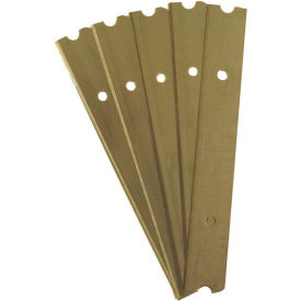 Nationwide Sales RB05 Perfect Products 4" Metal Replacement Blades for Short Handle Scraper, 10/Pack - RB05 image.
