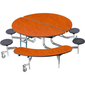 NPS Mobile Cafeteria Table w/Stools & Benches, 60