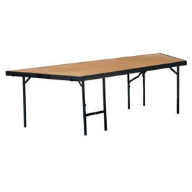 Stage Pie Unit with Hardboard for 48""W x 24""H Stage Units