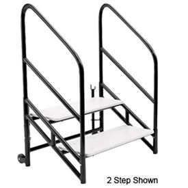 National Public Seating STP32 3 Step Unit, 32"H Steps for Stages image.