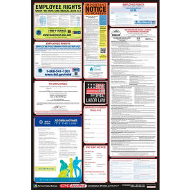 National Marker Company PPG300-NH Labor Law Poster - New Hampshire image.