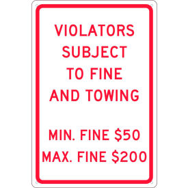 National Marker Company TMS333G NMC TMS333G Traffic Sign, Reserved Parking Pennsylvania, 18" X 12", White image.