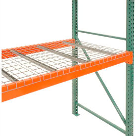 Nashville Wire Products PalletShelf™ Waterfall Wire Deck 3500 lb. Cap. 45-3/4""W x 24""D Gray