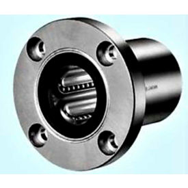 NB Corporation Of America SWF16G NB Corp SWF16G 1" ID Round Flange Type Linear Bearing W/Resin Retainer, Steel image.