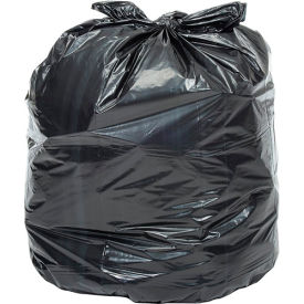 Global Industrial 670194 Global Industrial™ Super Duty Black Trash Bags - 30 to 33 Gal, 2.5 Mil, 100 Bags/Case image.