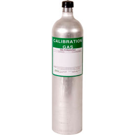 Norlab Calibration Gases Div of Norco Z105325PM59 Norlab Hydrogen Sulfide Gas Cylinder-1053, 25 ppm H2S, 100 ppm CO, 2.5 CH4, 18 O2, 58L (Z) image.