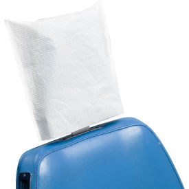 Dukal 27600 Dukal Headrest Covers, Tissue/ Poly, 10" x 10", 500/Case image.