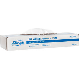 Dukal 27608 Dukal Air/ Water Syringe Sleeves, 2-1/2" x 10", 500/Box, 36 Box/Case image.