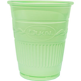 Dukal 27704 Dukal Plastic Drinking Cups, 5 oz., Green, 50/PK, 20 PK/Case image.
