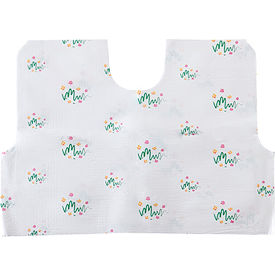 GRAHAM MEDICAL PRODUCTS 209 Graham Medical® Exam Cape, 30" x 21", Wildflower® Print, 100/Case image.