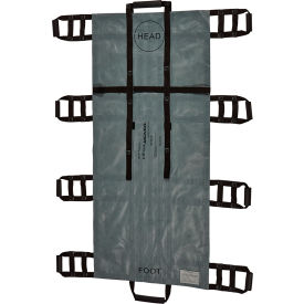 GRAHAM MEDICAL PRODUCTS 81707 Graham Medical® Tactical MegaMover® 72" x 32", Gray, 8/Case image.