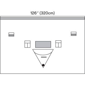 3M 1017****** 3M™ Steri-Drape Isolation Drape with Incise Film and Pouch, 1017, 126"x 84", 5/CTN, 4 CTN/Case image.
