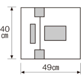 3M 1023 3M™ Steri-Drape Small Drape w/Incise Film and Pouch, 1023, 15"x 19", 10/Carton, 4 Cartons/Case image.