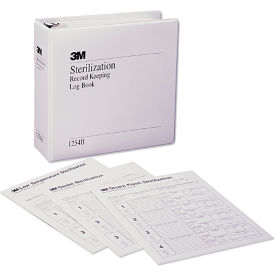 3M 1254E-A 3M™ Attest Sterilization Record Envelope, 9-1/2" x 11-1/2", 100/pk, 5 pk/cs image.