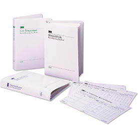 3M 1266-A 3M™ Attest Log Book with 50 Record Charts For Steam Sterilizers, Use with Attest BI 1261, 1262 image.