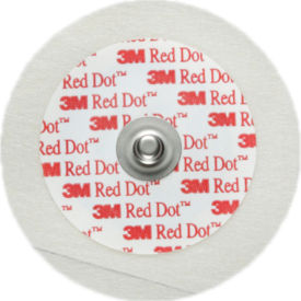 3M 2248-50 3M™ Red Dot ECG Monitoring Electrodes, Micropore Tape Backing, 1.75" Dia, 50/Bag, 20 Bag/Case image.
