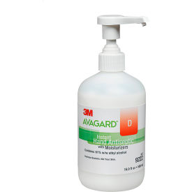 3M 9222 3M™ Avagard™ D Instant Hand Antiseptic with Moisturizers 9222, 16 oz, 12/Case image.