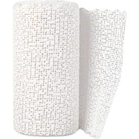 Dukal 13613 American White Cross Plaster Bandage, 4" x 3 Yards, 12/Box image.