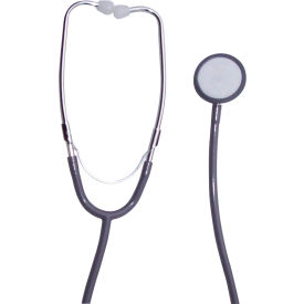 Dukal 1100GY Tech-Med Stethoscope, Single Head, 22", Grey image.