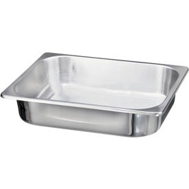 Dukal 4270 Tech-Med Instrument Tray Only, 12-1/2" x 10-1/4" x 2-1/2", Stainless Steel image.