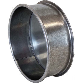 NORDFAB LLC 8010003774 Nordfab QF End Cap, 6" Dia, Galvanized Steel image.
