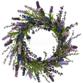 Nearly Natural 20 Lavender Wreath