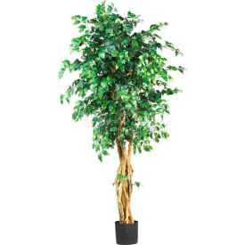 Nearly Natural 5216 Nearly Natural 6 Palace Style Ficus Silk Tree image.