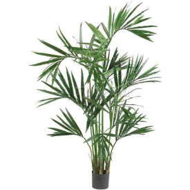 Nearly Natural 5308 Nearly Natural 6 Kentia Palm Silk Tree, Green image.